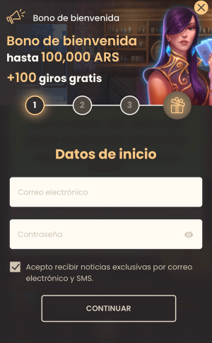 National Casino login